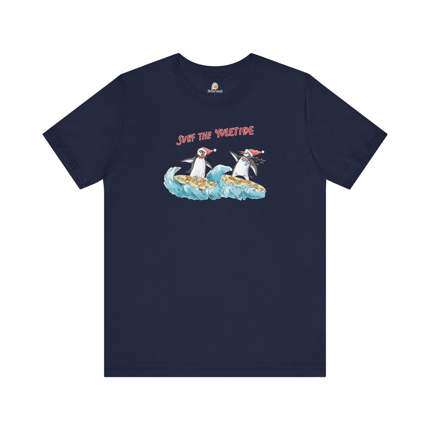 SURF THE YULETIDE - HOLIDAY UNISEX TEE