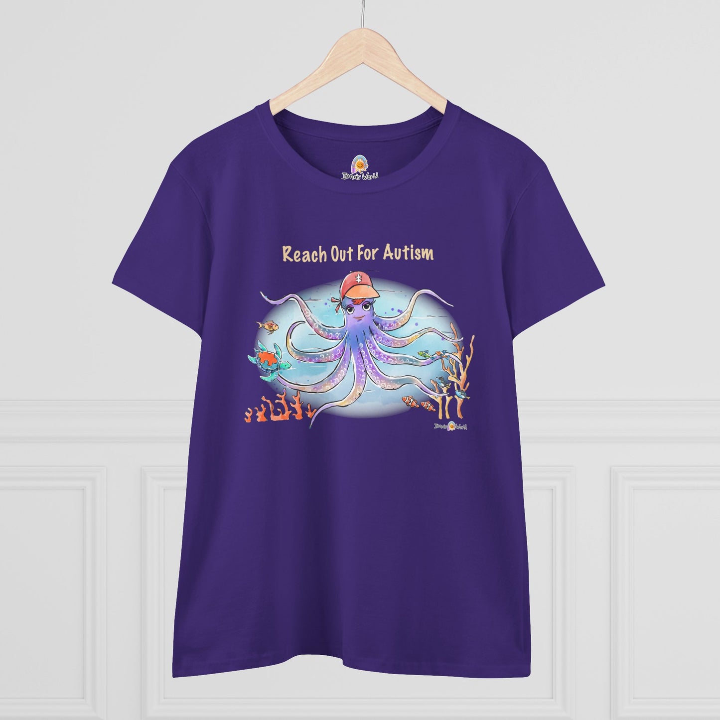 REACH OUT FOR AUTISM - WOMEN'S SHIRT