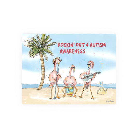 ROCKIN' OUT FOR AUTISM AWARENESS | POSTER - Iona's World