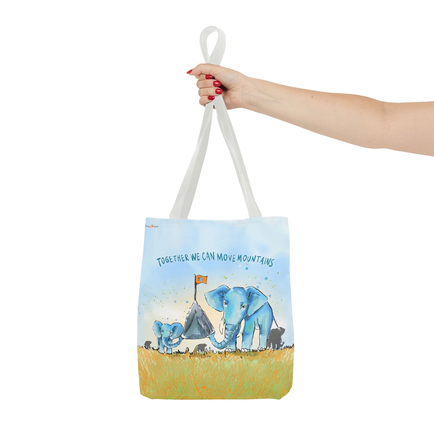 TOGETHER WE CAN MOVE MOUNTAINS - TOTE BAG