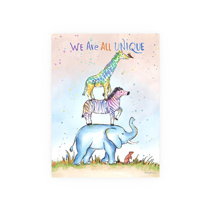 WE ARE ALL UNIQUE | POSTER - Iona's World