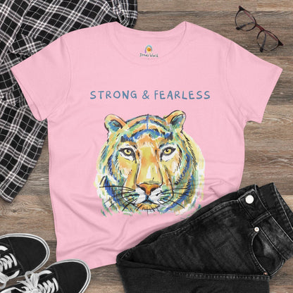 STRONG & FEARLESS - WOMEN'S SHIRT - Iona's World