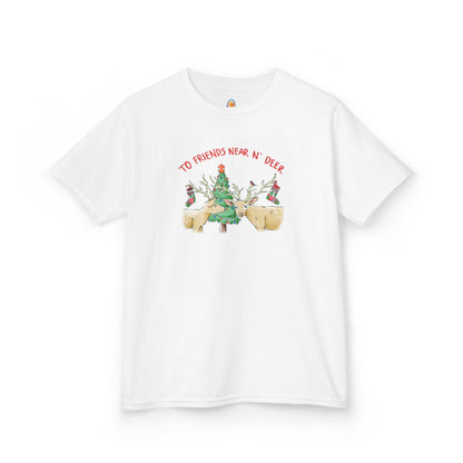 TO FRIENDS NEAR N' DEER - HOLIDAY KID'S SHIRT