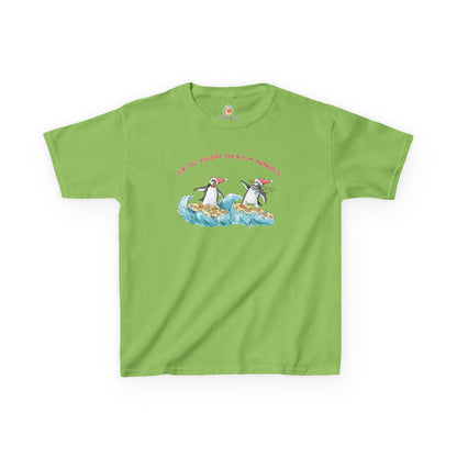 SURF THE YULETIDE FOR AUTISM AWARENESS - HOLIDAY KID'S SHIRT