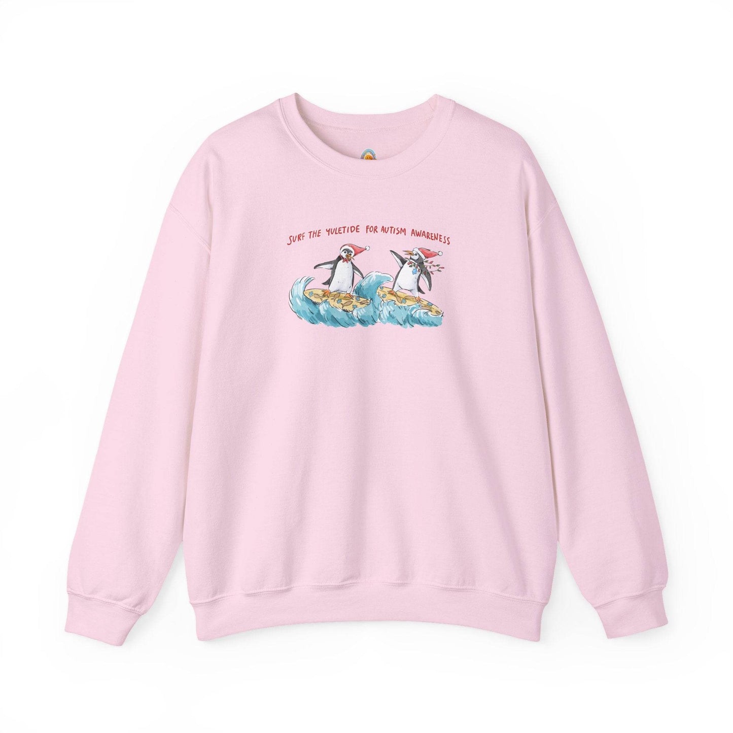 SURF THE YULETIDE FOR AUTISM AWARENESS - SWEATSHIRT - Iona's World