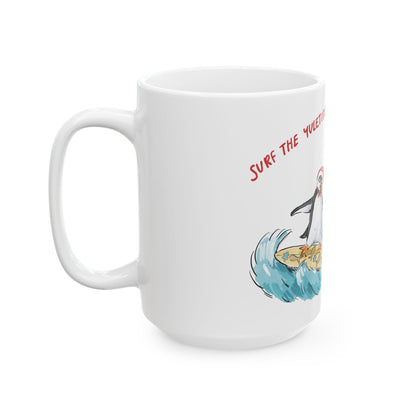 SURF THE YULETIDE FOR AUTISM AWARENESS - FESTIVE MUG