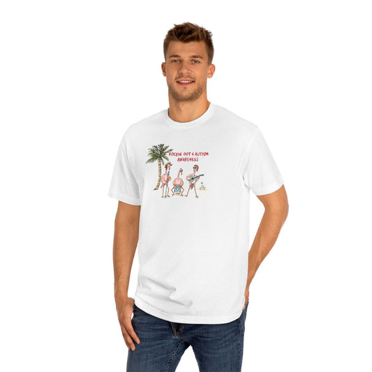 ROCKIN' OUT 4 AUTISM AWARENESS - UNISEX TEE - Iona's World