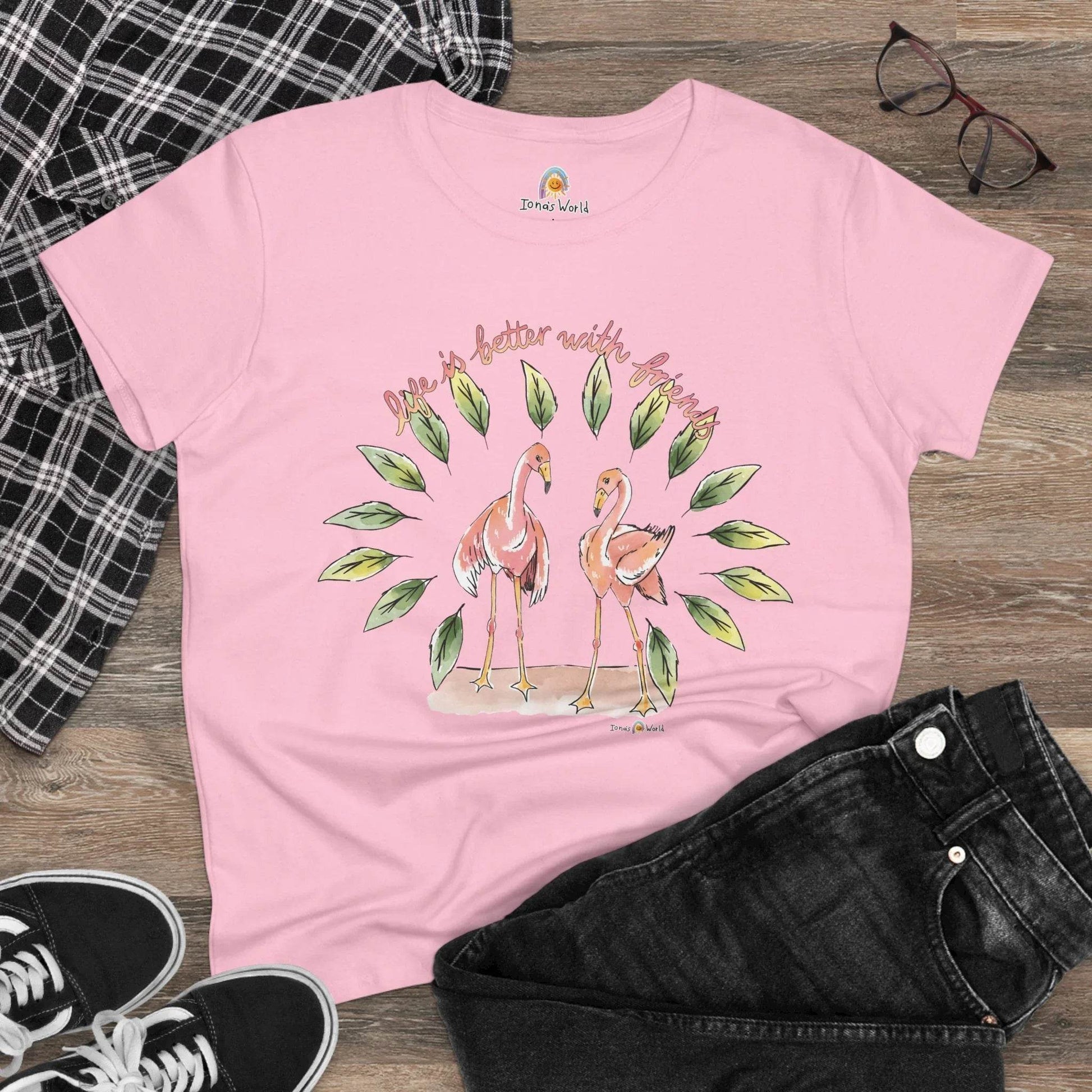 LIFE IS BETTER WITH FRIENDS - WOMEN'S SHIRT - Iona's World