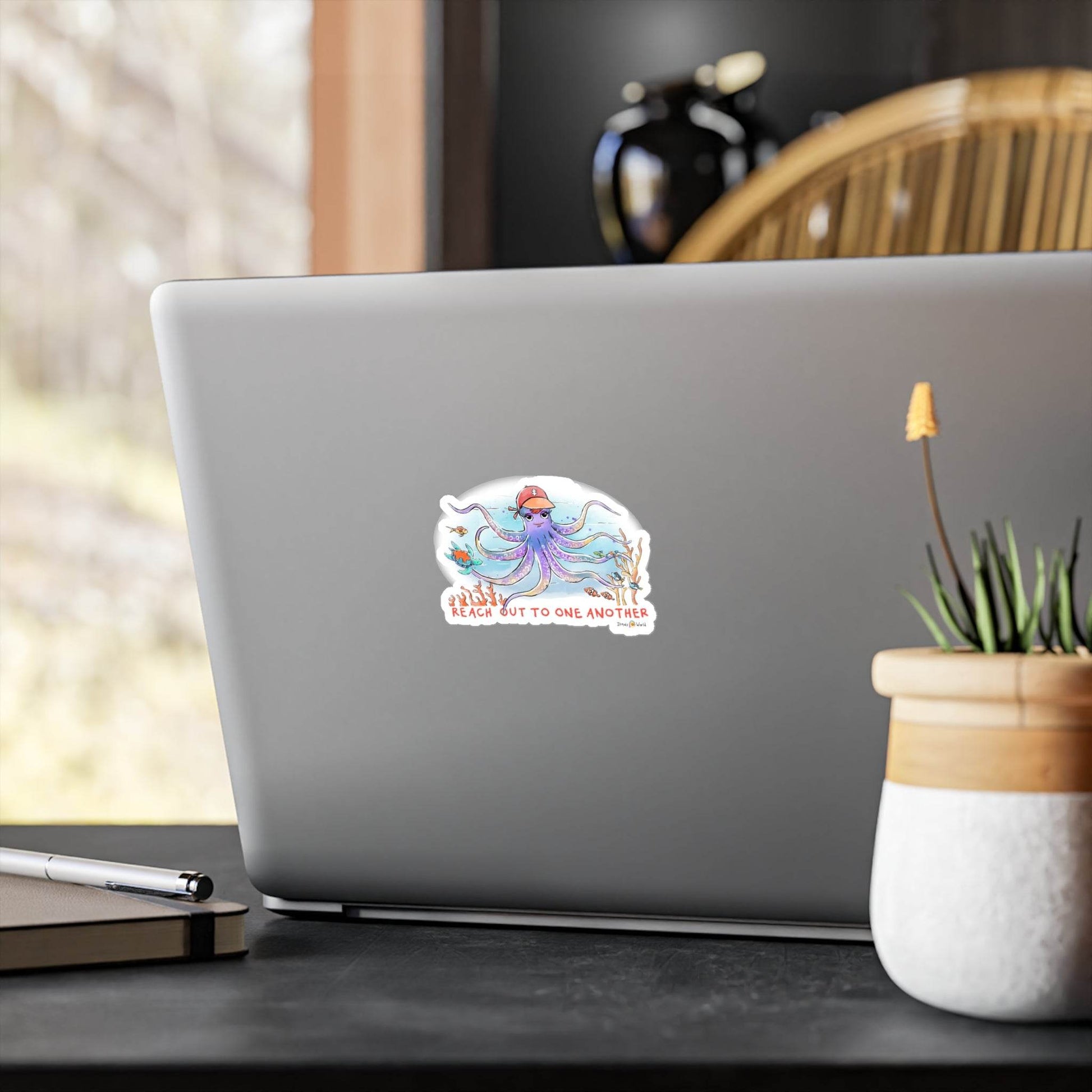 REACH OUT TO ONE ANOTHER - DECAL - Iona's World