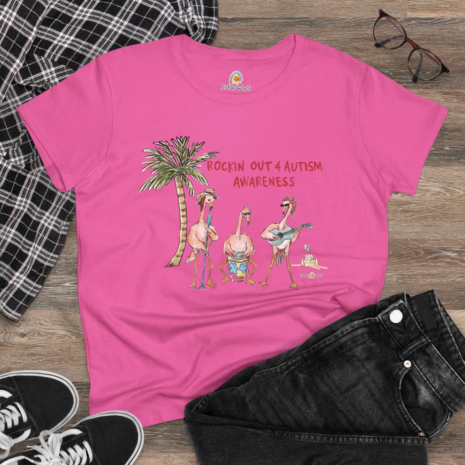 ROCKIN' OUT 4 AUTISM AWARENESS - WOMEN'S SHIRT - Iona's World