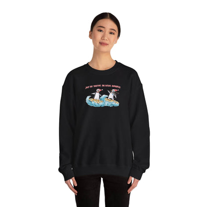 SURF THE YULETIDE FOR AUTISM AWARENESS - SWEATSHIRT - Iona's World