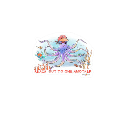 REACH OUT TO ONE ANOTHER - DECAL - Iona's World