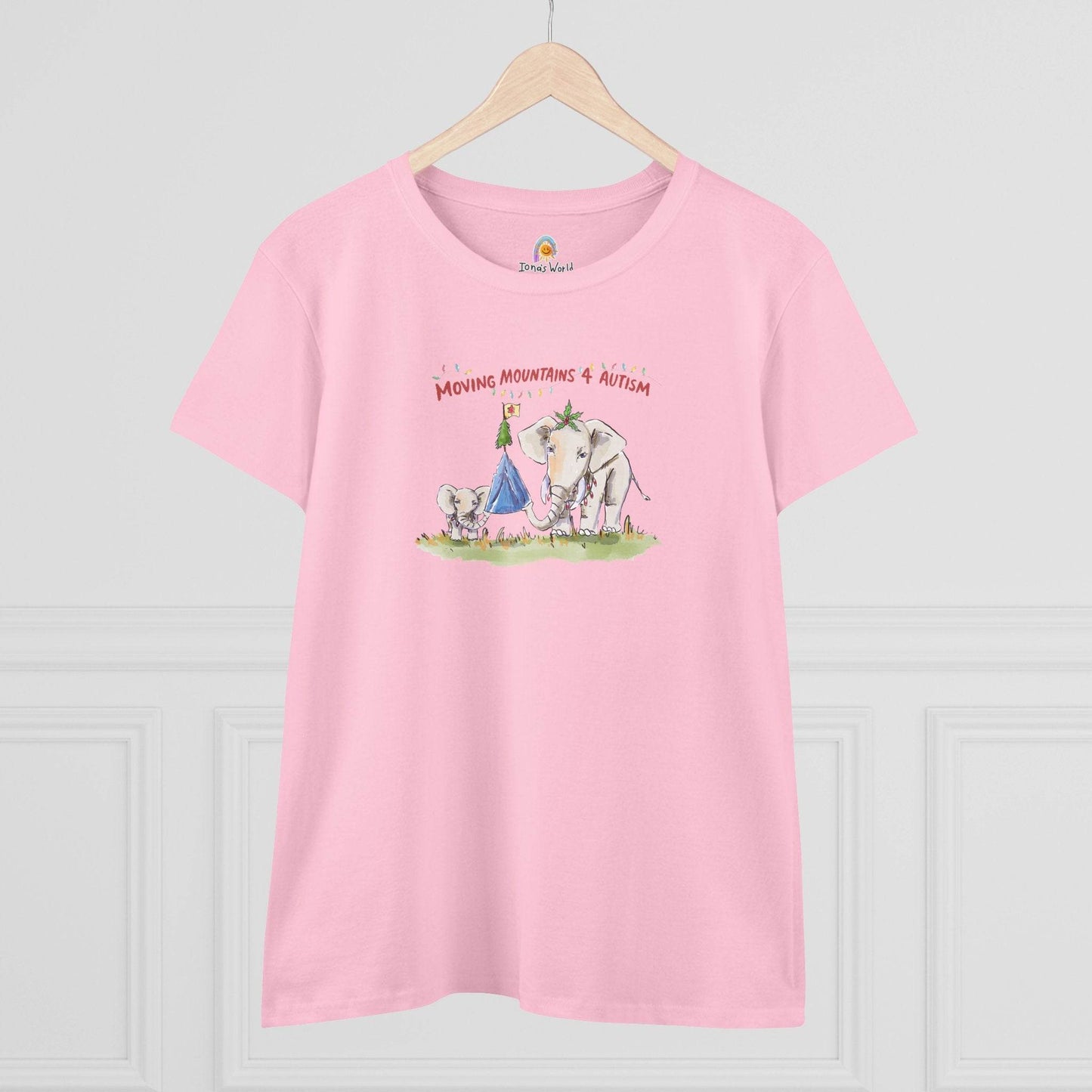MOVING MOUNTAINS 4 AUTISM HOLIDAY - WOMEN'S SHIRT - Iona's World