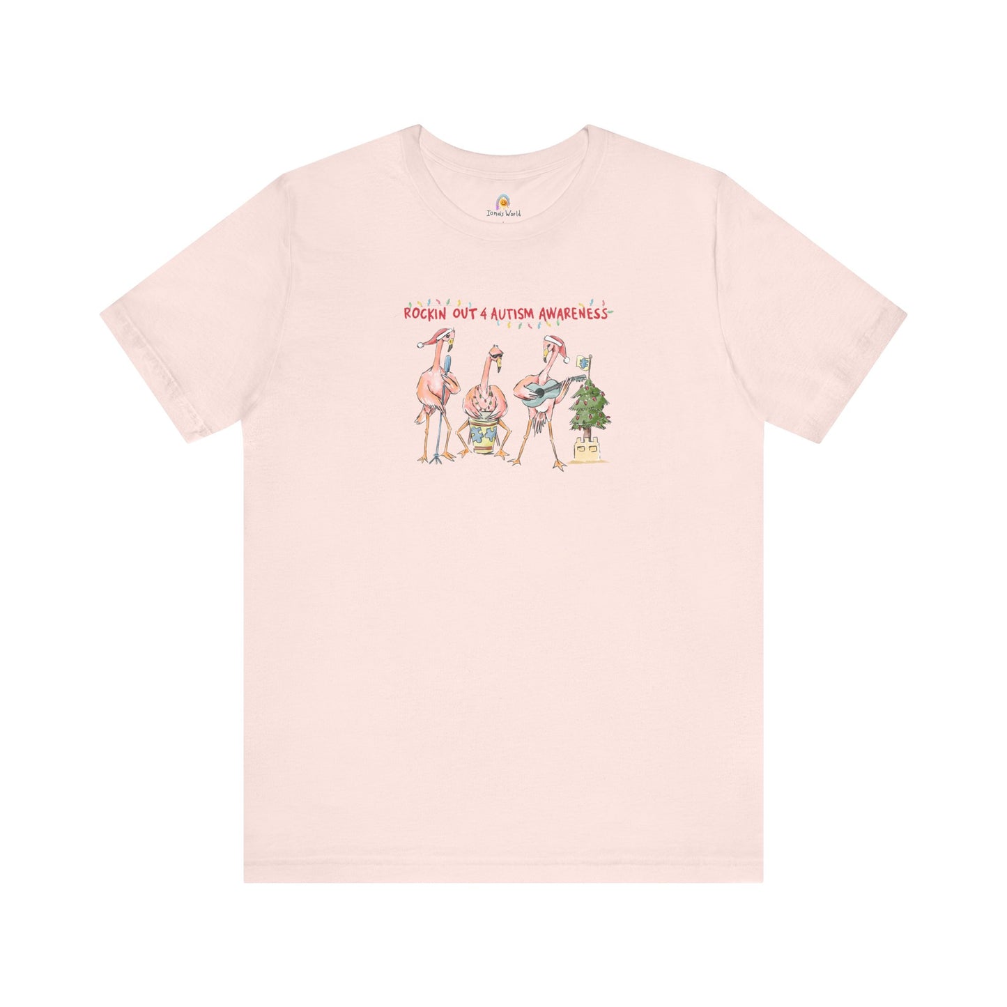 ROCKIN' OUT 4 AUTISM AWARENESS - HOLIDAY UNISEX TEE