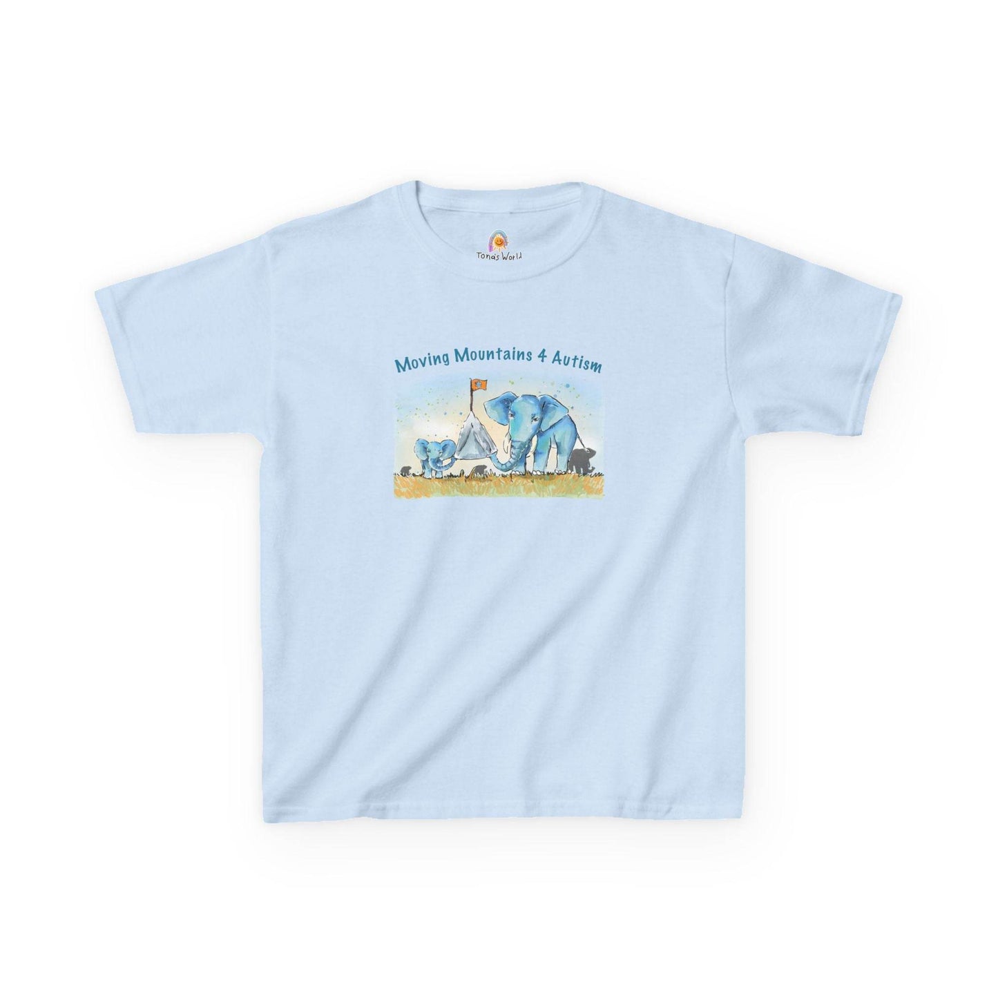 MOVING MOUNTAINS 4 AUTISM - KID'S SHIRT - Iona's World