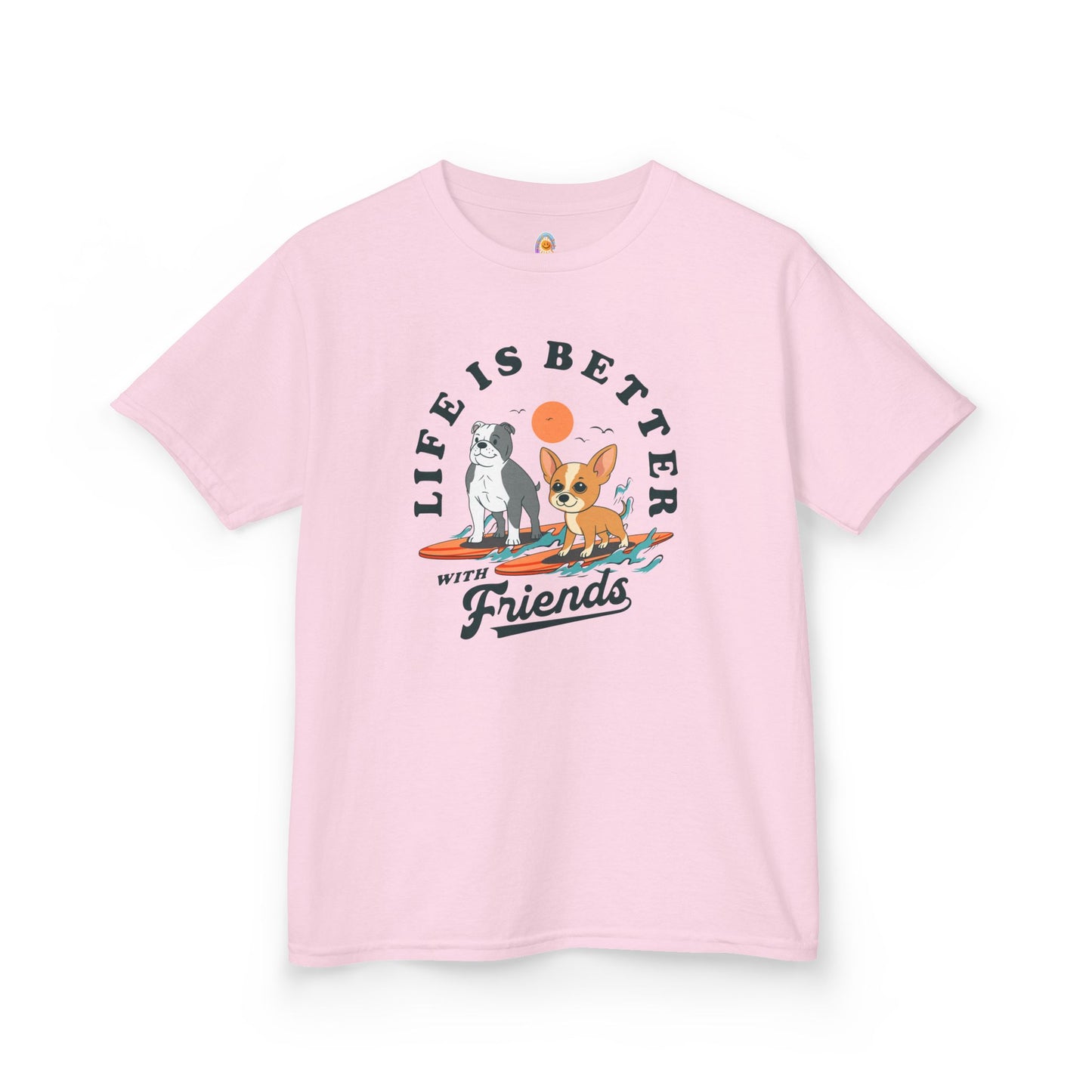 LIFE IS BETTER WITH FRIENDS DOG - KID'S SHIRT