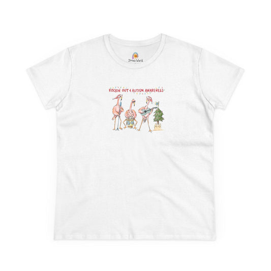 ROCKIN' OUT 4 AUTISM AWARENESS HOLIDAY - WOMEN'S SHIRT - Iona's World