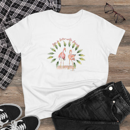 LIFE IS BETTER WITH FRIENDS - WOMEN'S SHIRT