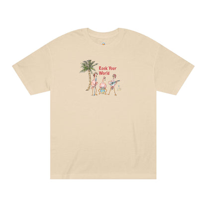 ROCK YOUR WORLD - UNISEX TEE - Iona's World