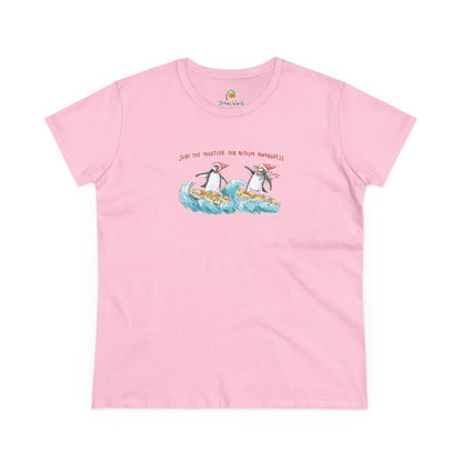 SURF THE YULETIDE FOR AUTISM AWARENESS - WOMEN'S SHIRT - Iona's World