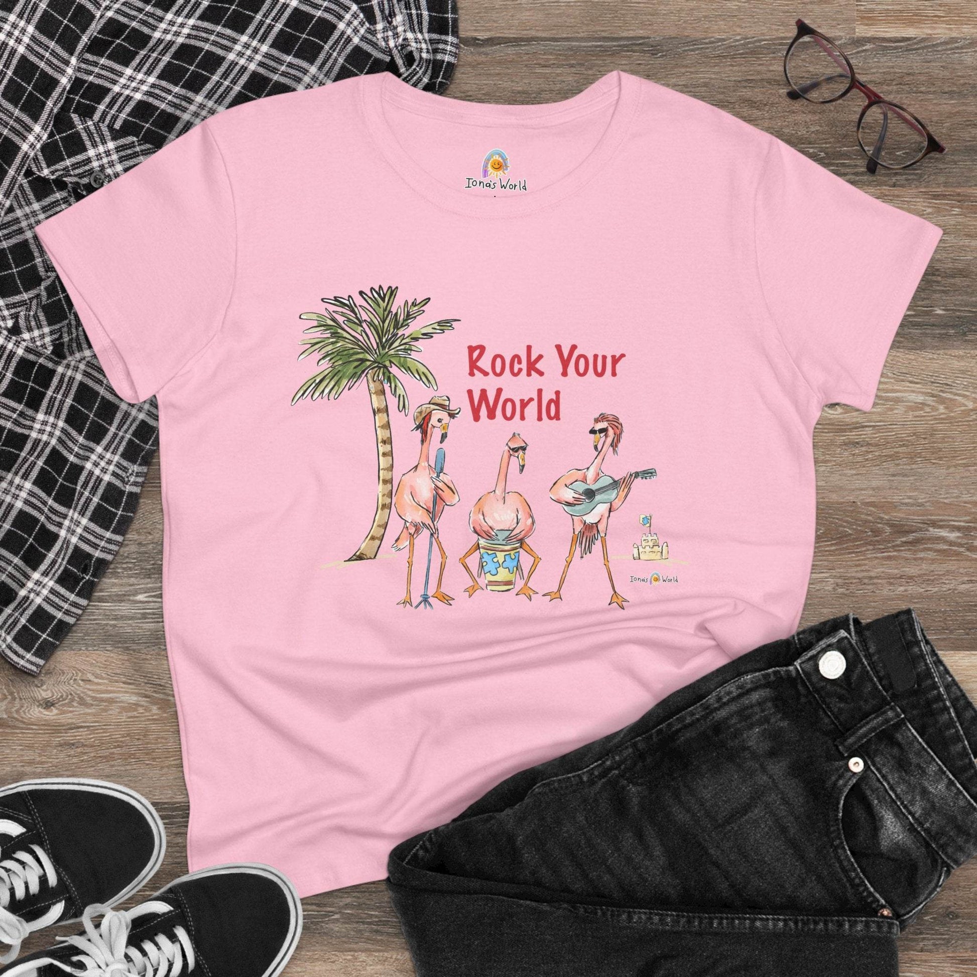 ROCK YOUR WORLD - WOMEN'S SHIRT - Iona's World