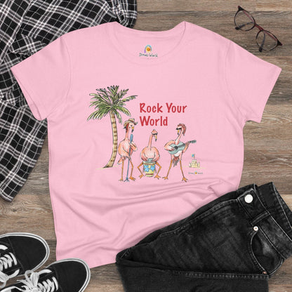 ROCK YOUR WORLD - WOMEN'S SHIRT - Iona's World