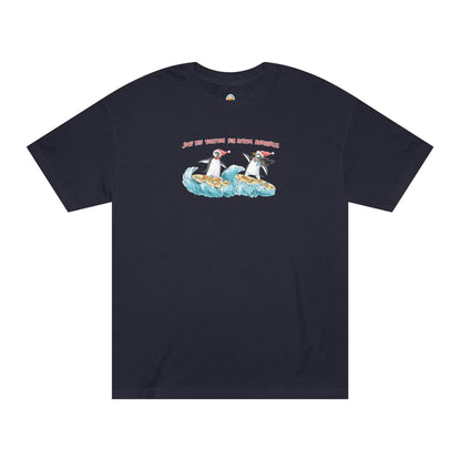 SURF THE YULETIDE FOR AUTISM AWARENESS - UNISEX TEE - Iona's World