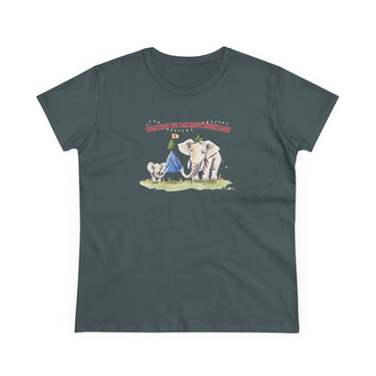 TOGETHER WE CAN MOVE MOUNTAINS - HOLIDAY WOMEN'S SHIRT