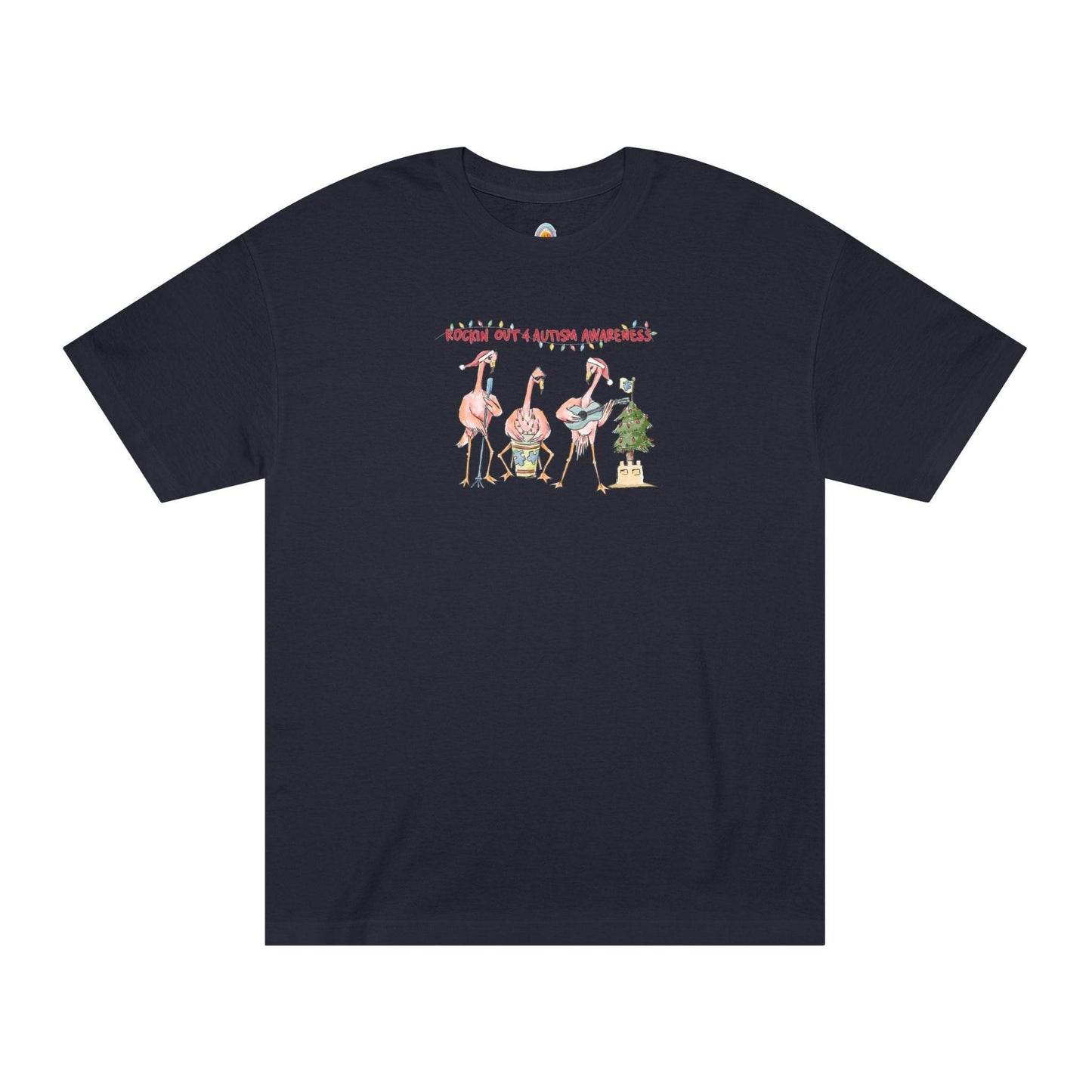 ROCKIN' OUT 4 AUTISM AWARENESS HOLIDAY - UNISEX TEE - Iona's World