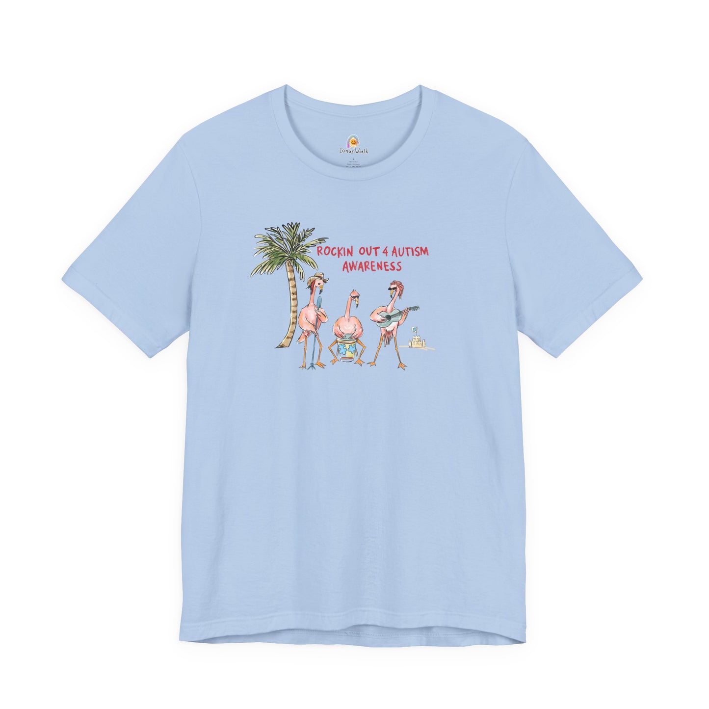 ROCKIN' OUT 4 AUTISM AWARENESS - UNISEX TEE