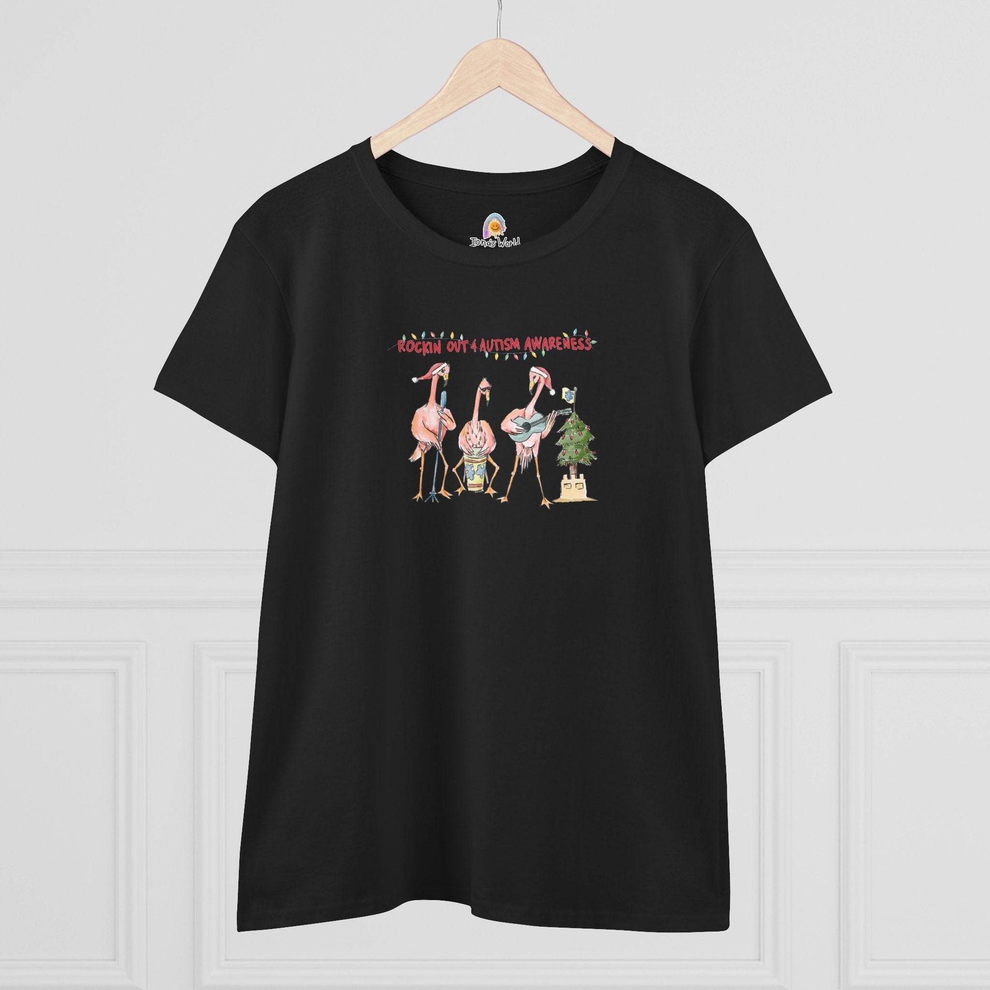 ROCKIN' OUT 4 AUTISM AWARENESS HOLIDAY - WOMEN'S SHIRT - Iona's World