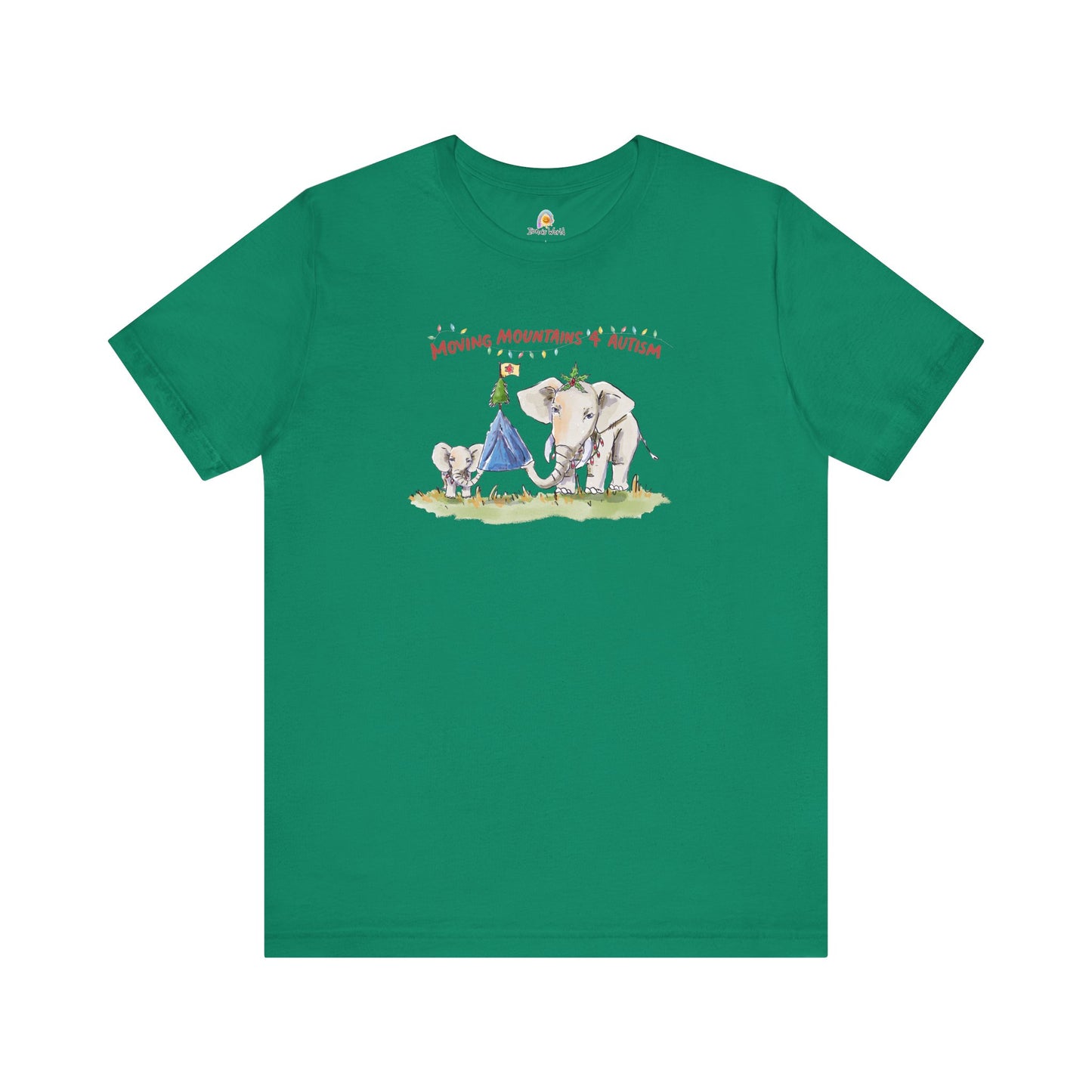 MOVING MOUNTAINS 4 AUTISM AWARENESS - HOLIDAY UNISEX TEE