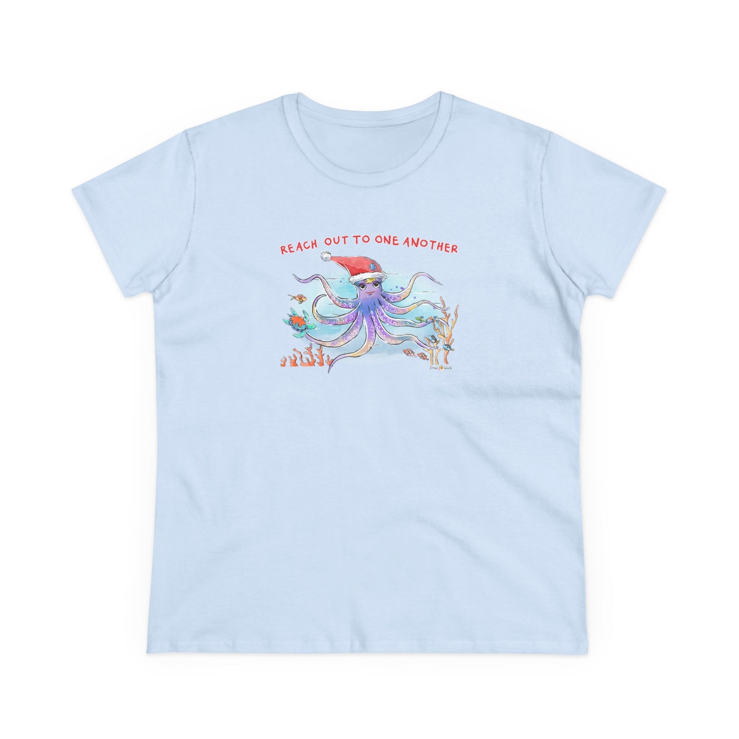 REACH OUT TO ONE ANOTHER - HOLIDAY WOMEN'S SHIRT