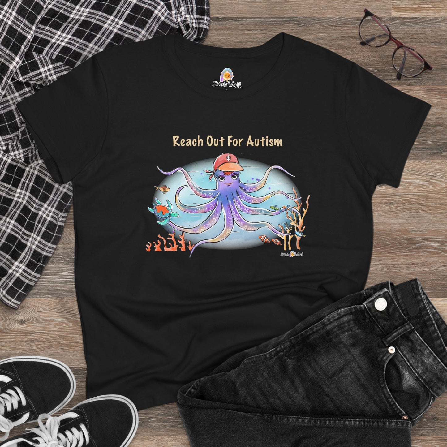 REACH OUT FOR AUTISM - WOMEN'S SHIRT