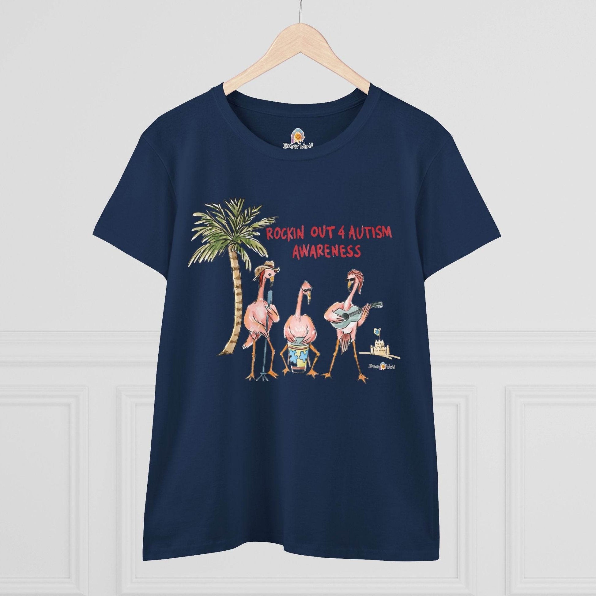 ROCKIN' OUT 4 AUTISM AWARENESS - WOMEN'S SHIRT - Iona's World