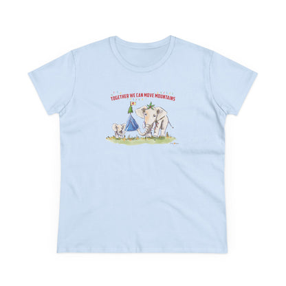 TOGETHER WE CAN MOVE MOUNTAINS - HOLIDAY WOMEN'S SHIRT