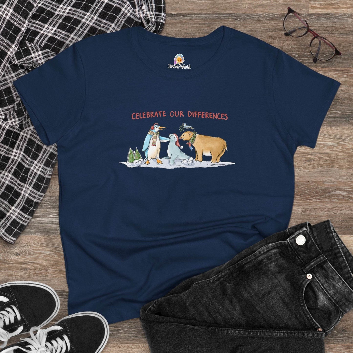 CELEBRATE OUR DIFFERENCES - WOMEN'S SHIRT - Iona's World