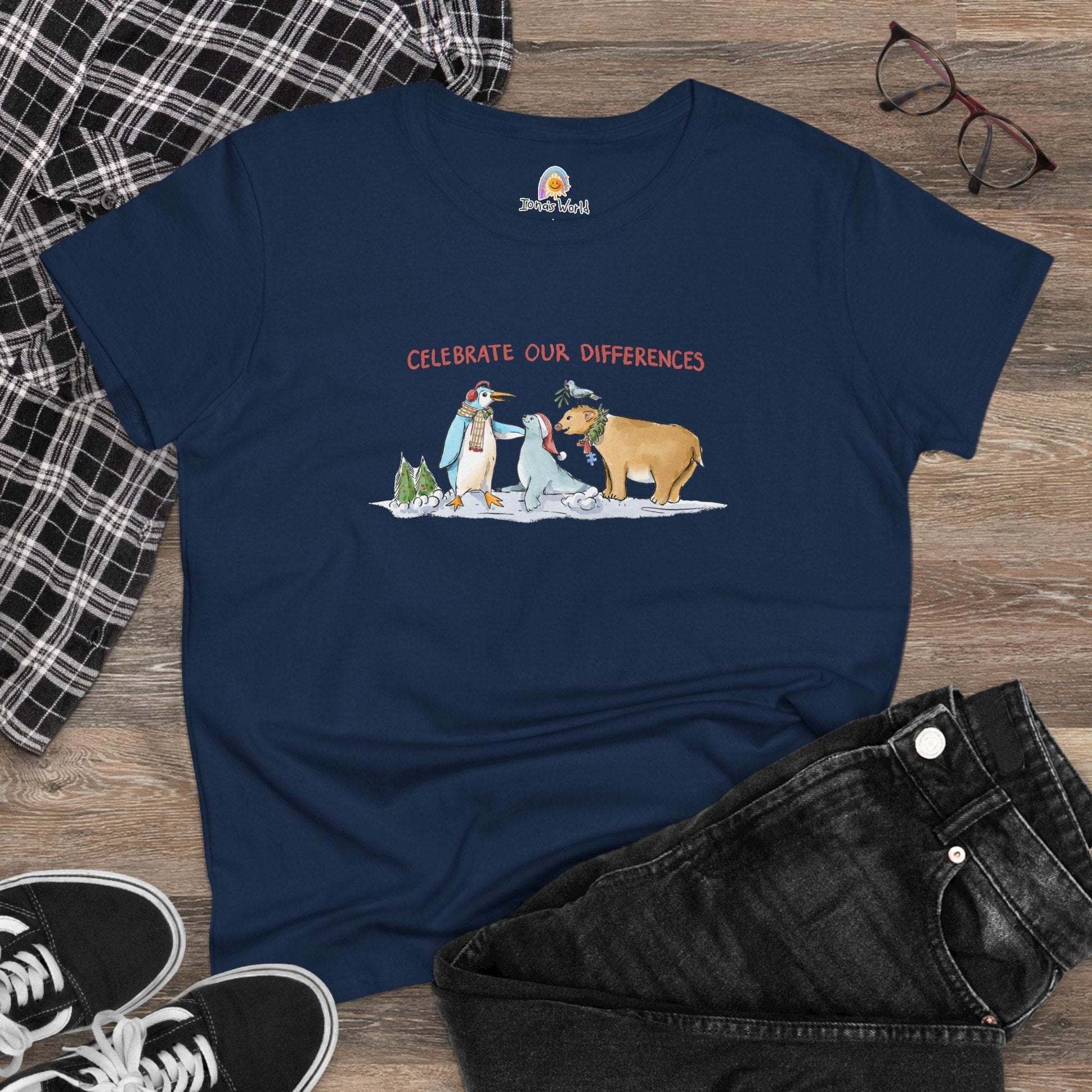 CELEBRATE OUR DIFFERENCES - WOMEN'S SHIRT - Iona's World