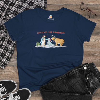 CELEBRATE OUR DIFFERENCES - WOMEN'S SHIRT - Iona's World