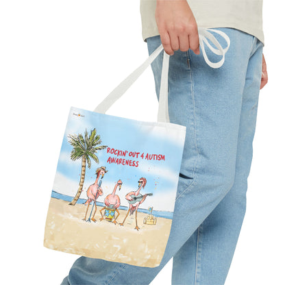 ROCKIN' OUT 4 AUTISM AWARENESS - TOTE BAG