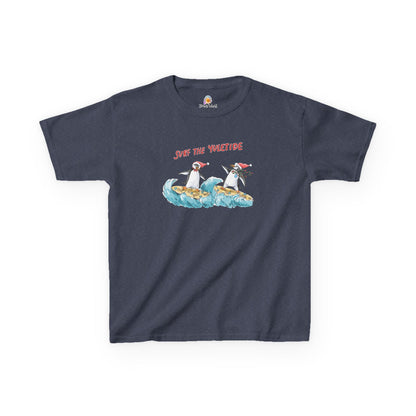 SURF THE YULETIDE - HOLIDAY KID'S SHIRT
