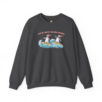 SURF THE YULETIDE FOR AUTISM AWARENESS - HOLIDAY SWEATSHIRT