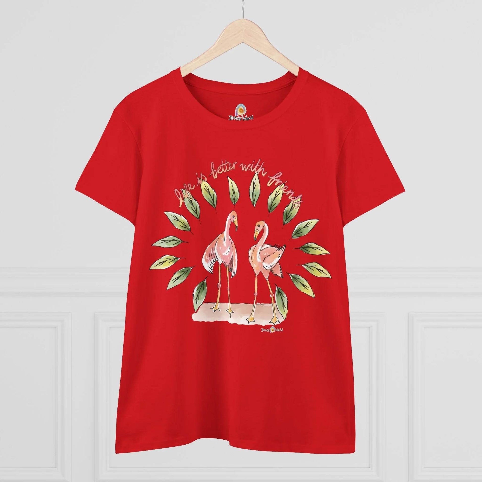 LIFE IS BETTER WITH FRIENDS - WOMEN'S SHIRT - Iona's World