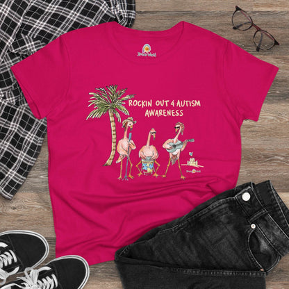 ROCKIN' OUT 4 AUTISM AWARENESS - WOMEN'S SHIRT - Iona's World