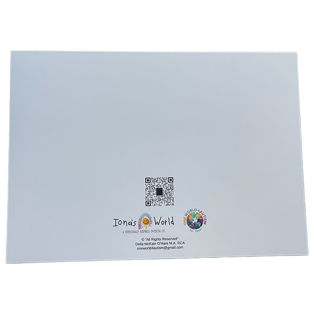 Rockin' Out 4 Autism Awareness - Holiday Card (Single Artist Card LMITED EDITION)