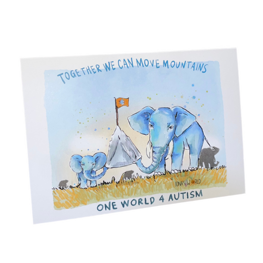 Together We Can Move Mountains - Greeting Card - Iona's World