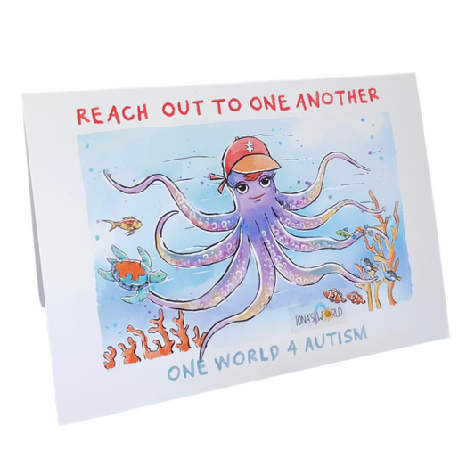 Reach Out To One Another - Greeting Card - Iona's World
